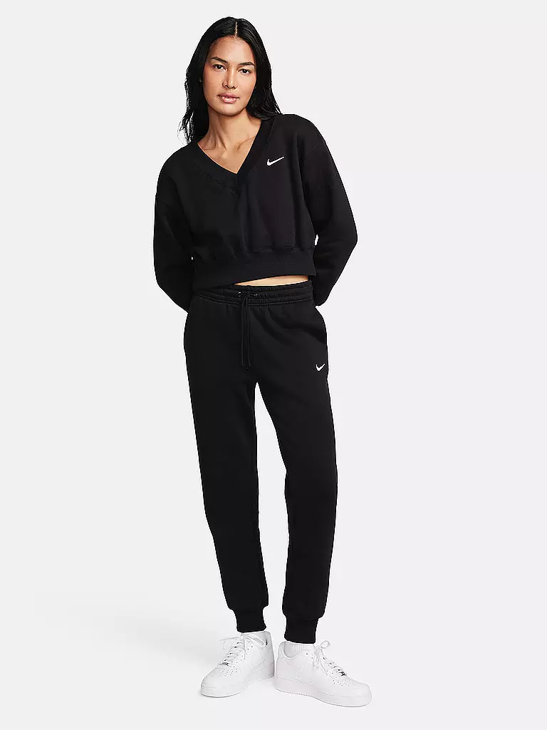 NIKE | Pantalón de chándal para mujer Sportswear Phoenix Fleece | Negro