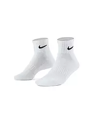 NIKE | Paquete de 3 calcetines Everyday Cushioned | Blanco