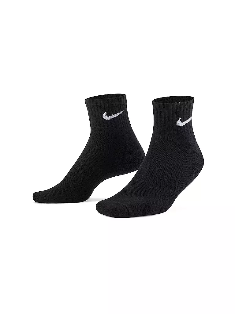 NIKE | Paquete de 3 calcetines Everyday Cushioned | Negro