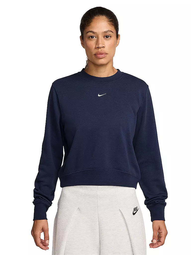 NIKE | Suéter de mujer Sportswear Chill Terry | Azul oscuro
