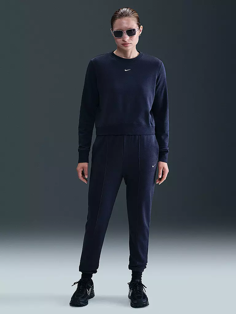 NIKE | Suéter de mujer Sportswear Chill Terry | Azul oscuro