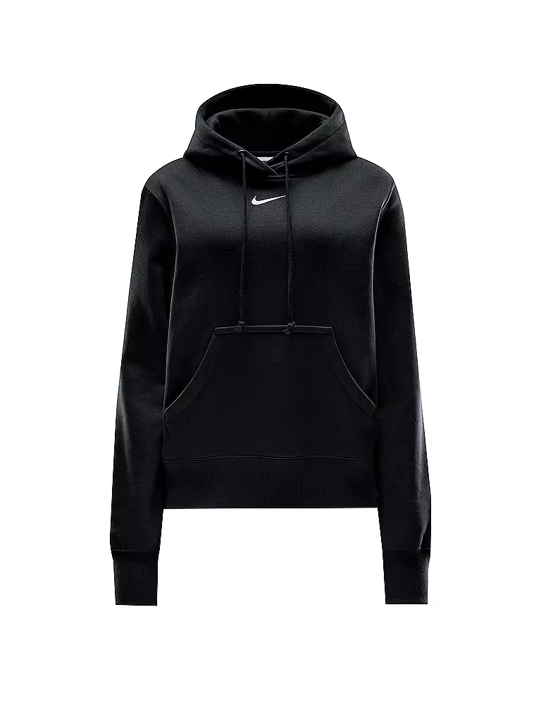 NIKE | Sudadera con capucha de fitness para mujer Sportswear Phoenix Fleece | Negro