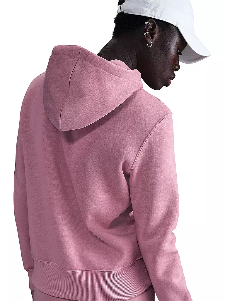 NIKE | Sudadera con capucha deportiva Phoenix Fleece para mujer | Rosa