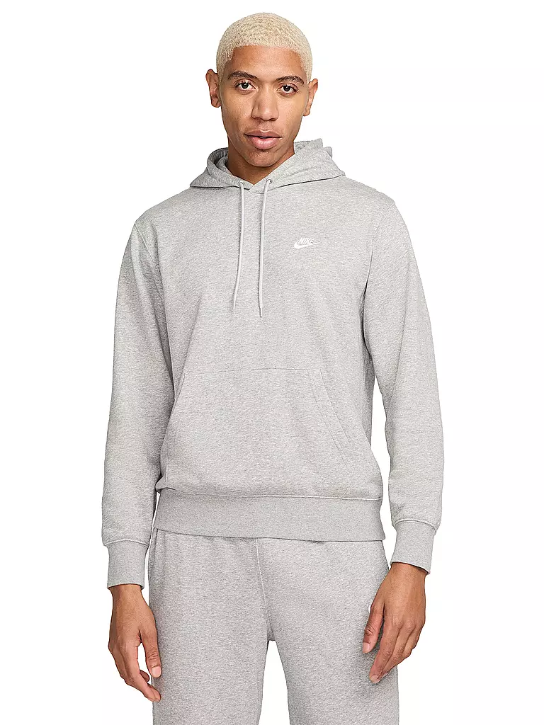 NIKE | Sudadera con capucha para hombre NK Club French Terry | Gris