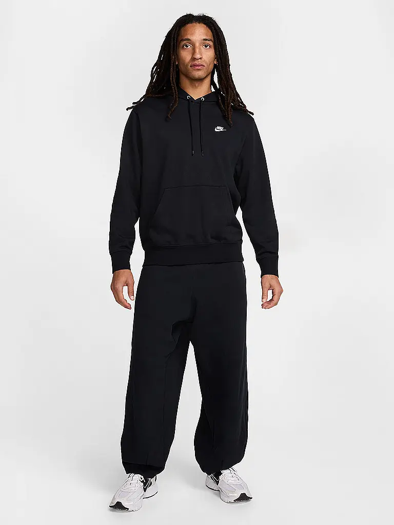 NIKE | Sudadera con capucha para hombre NK Club French Terry | Negro