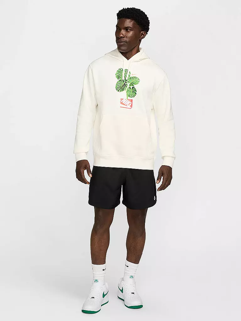 NIKE | Sudadera con capucha para hombre NSW Club Print | Crema