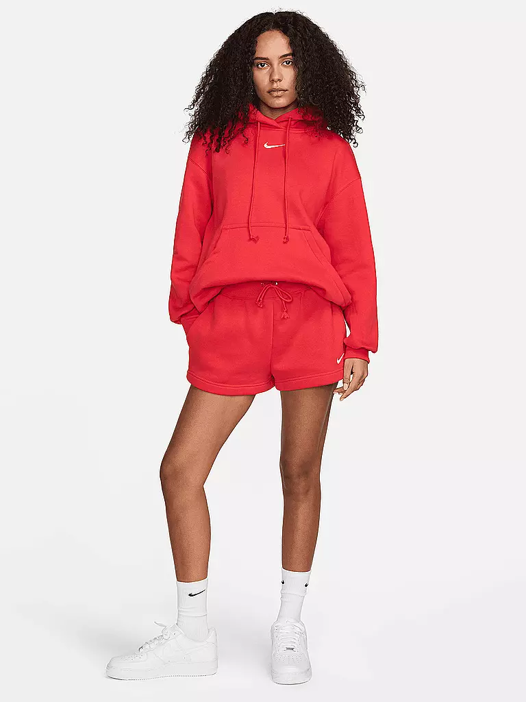 NIKE | Sudadera con capucha para mujer NSW Phnx FLC | Rojo