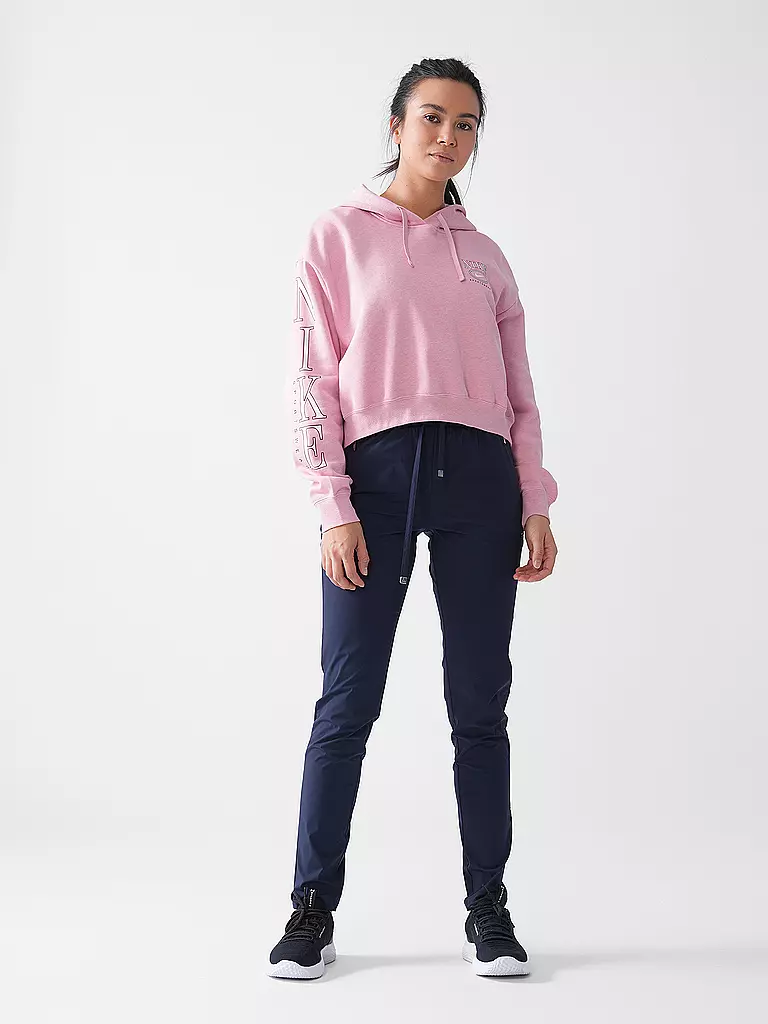 NIKE | Sudadera con capucha para mujer Sportswear Club Fleece Crop | Rosa