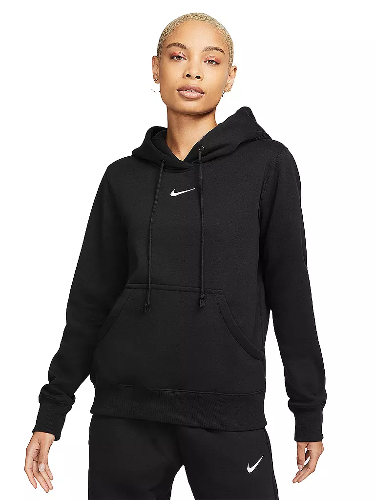 NIKE | Sudadera con capucha para mujer Sportswear Phoenix Fleece | Negro