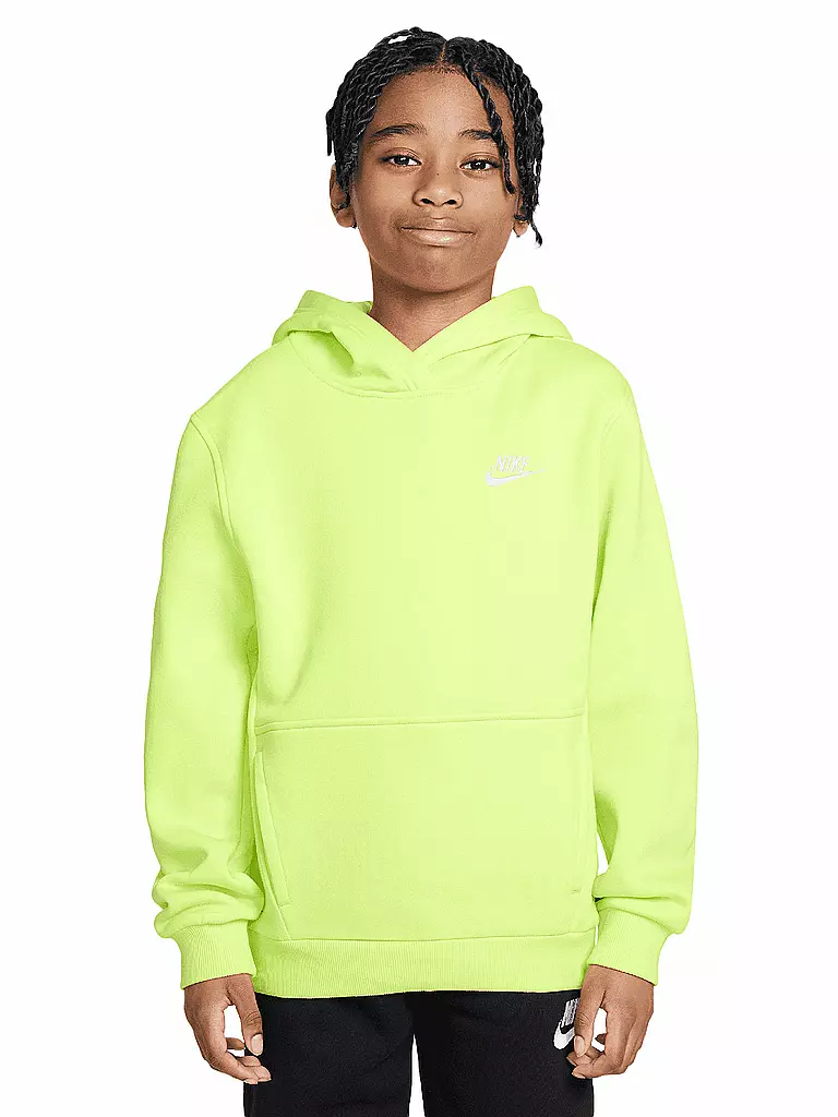 NIKE | Sudadera con capucha para niño Sportswear Club Fleece | Amarillo
