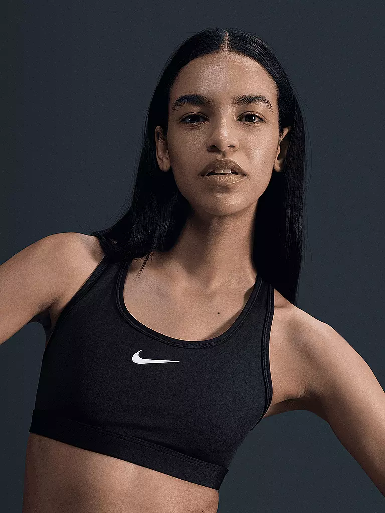 NIKE | Sujetador deportivo para mujer Swoosh de sujeción media |