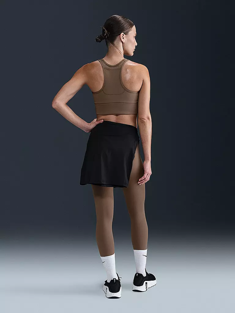 NIKE | Sujetador deportivo para mujer Swosh Longline de sujeción media | 