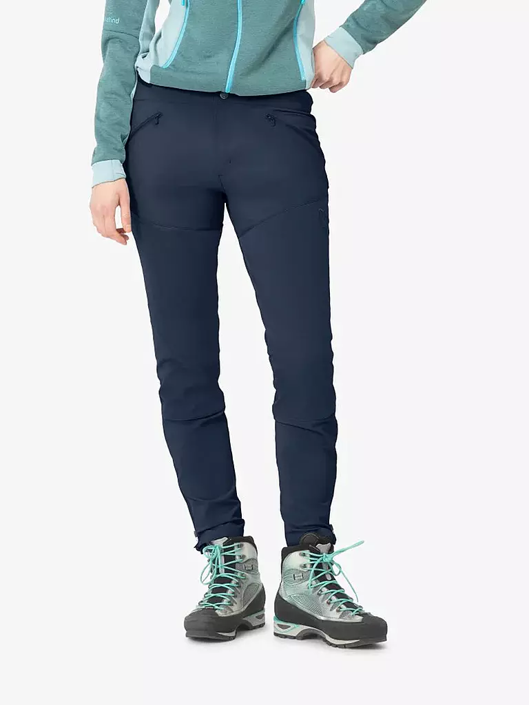 NORRØNA | Damen Wanderhose falketind  Rugged Slim | Azul oscuro