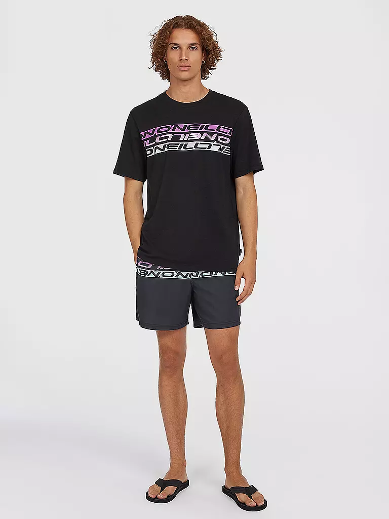 O'NEILL | Bañador de hombre Cali Stripe 16 | Negro