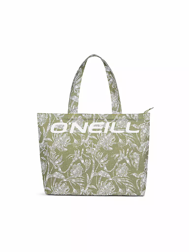 O'NEILL | Bolsa de playa Coastal Print Tote | Verde claro