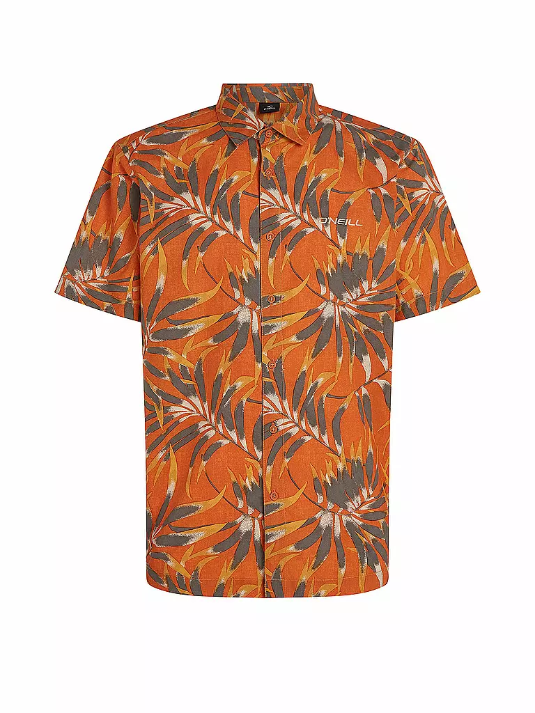 O'NEILL | Camisa de playa estampada para hombre | Naranja