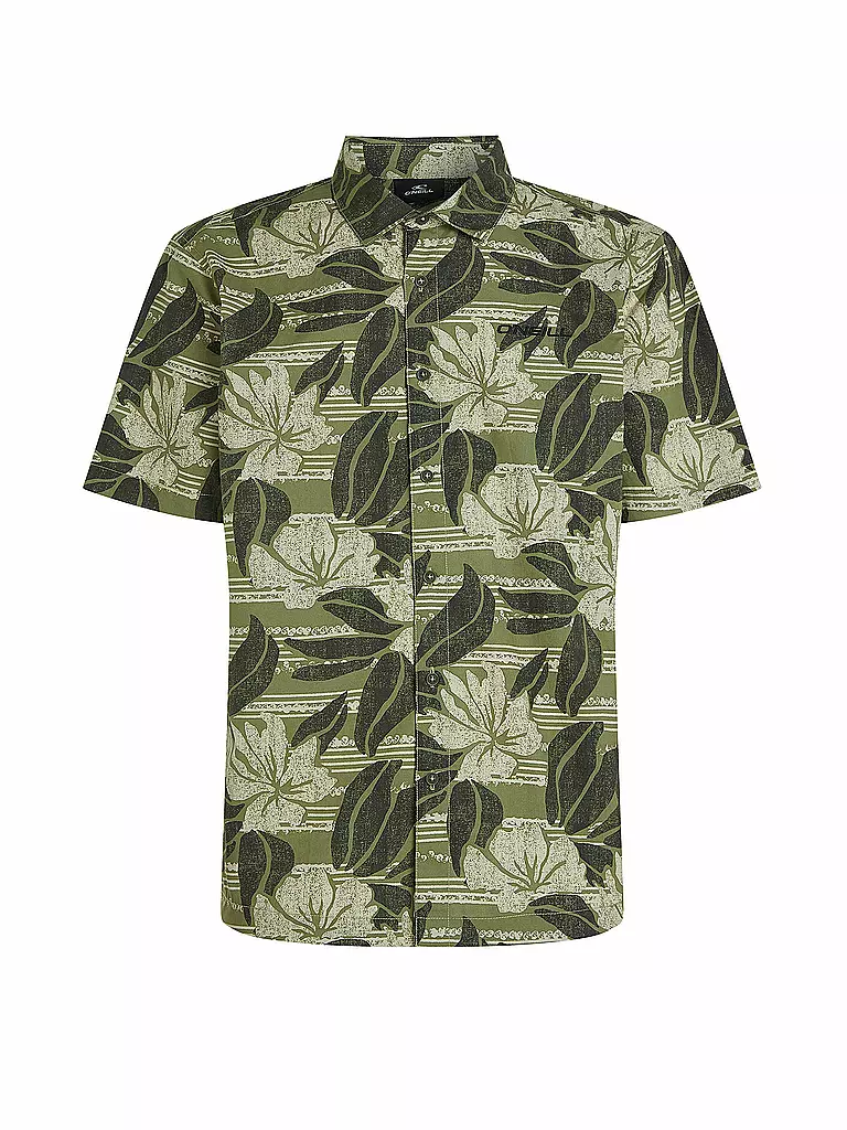 O'NEILL | Camisa de playa estampada para hombre | Verde