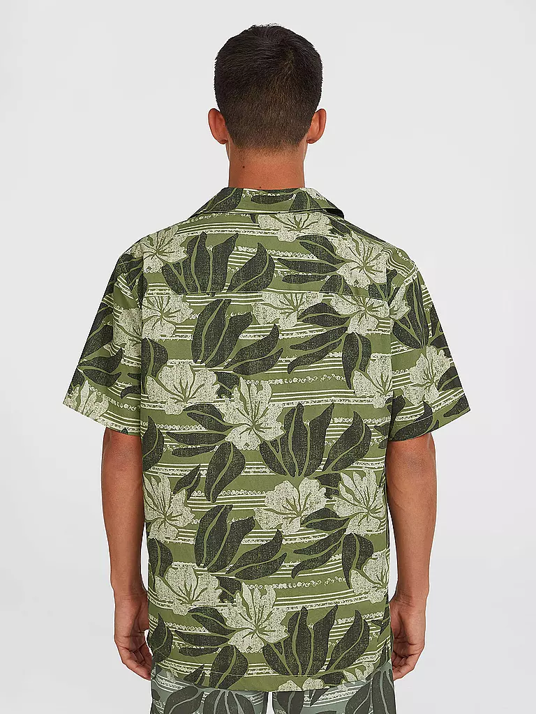 O'NEILL | Camisa de playa estampada para hombre | Verde