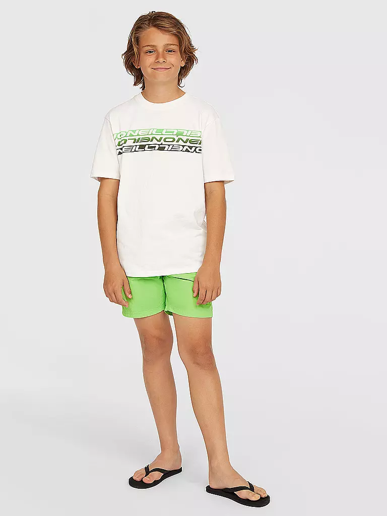 O'NEILL | Camiseta de playa a rayas para niño | Blanco