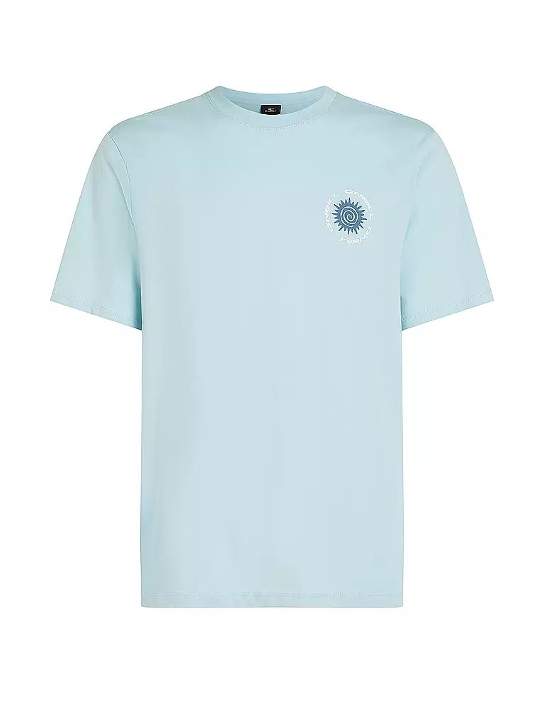 O'NEILL | Camiseta de playa para hombre con estampado en el pecho | Azul claro
