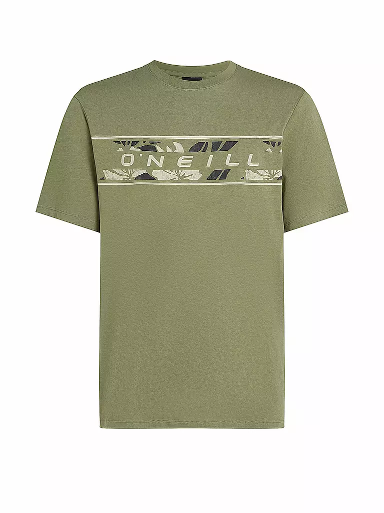 O'NEILL | Camiseta de playa para hombre con gráfico frontal | Verde claro
