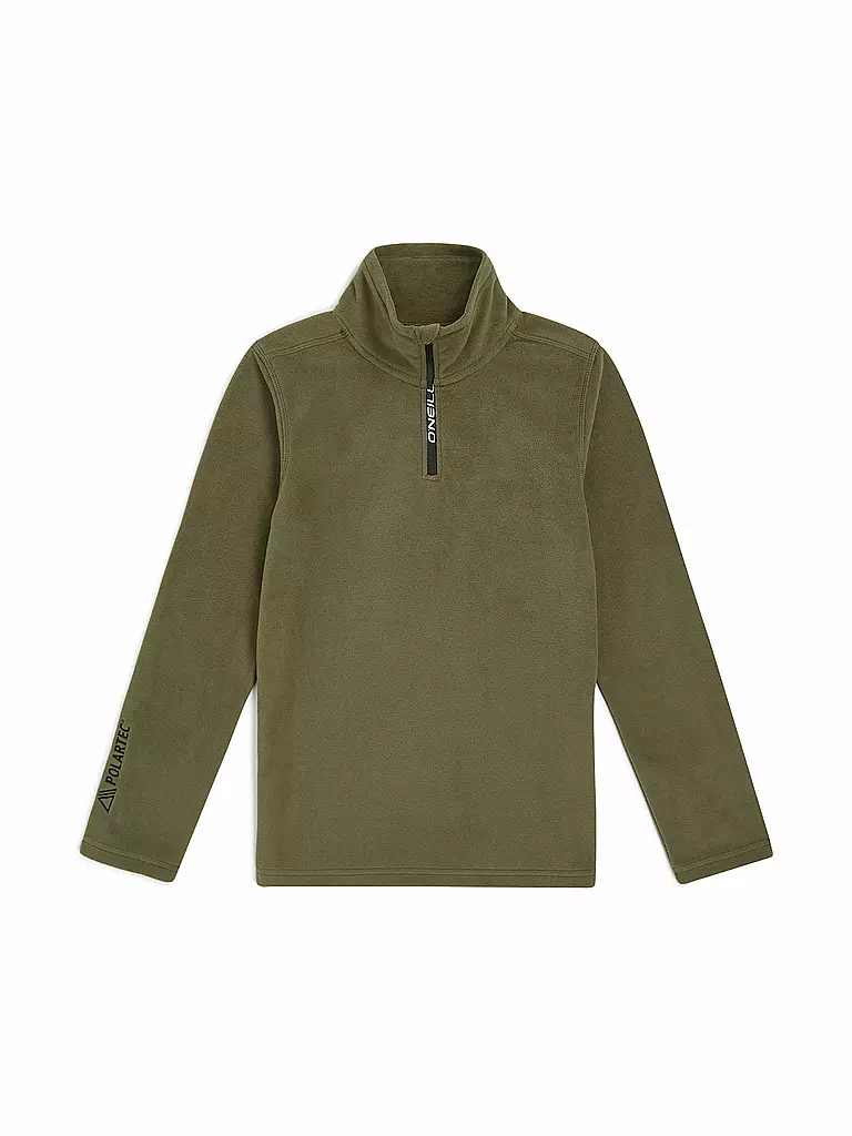 O'NEILL | Camiseta interior con cremallera para niños Jack's Polartec® | Verde oscuro