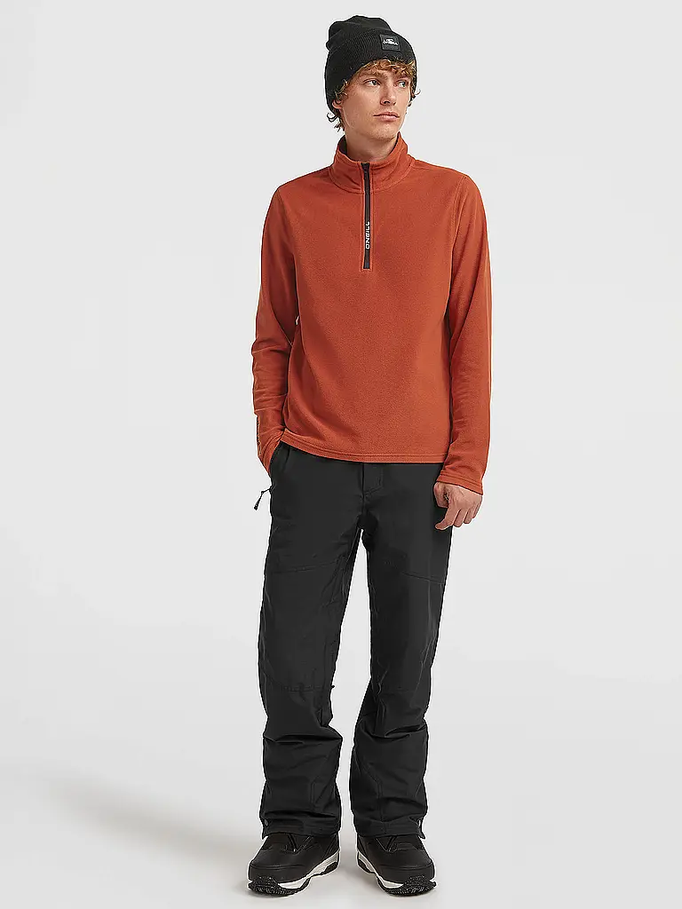 O'NEILL | Camiseta interior con cremallera para snowboard FWC Cruz para hombre | Naranja
