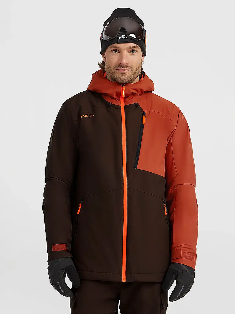 O'NEILL | Chaqueta de snowboard para hombre FWC Cruz Block Hoodie |