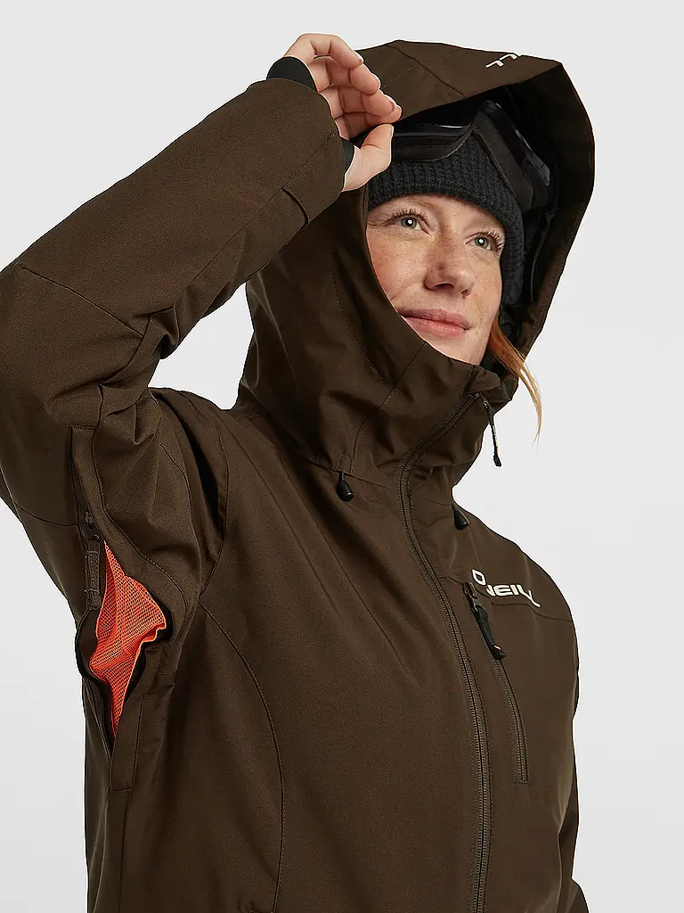 O'NEILL | Chaqueta de snowboard para mujer FWC Cruz | Marrón