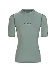 O'NEILL | Damen Lycrashirt Essentials Bidart  | Verde claro