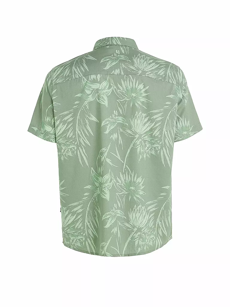 O'NEILL | Herren Beachhemd Mix and Match Floral | Verde claro