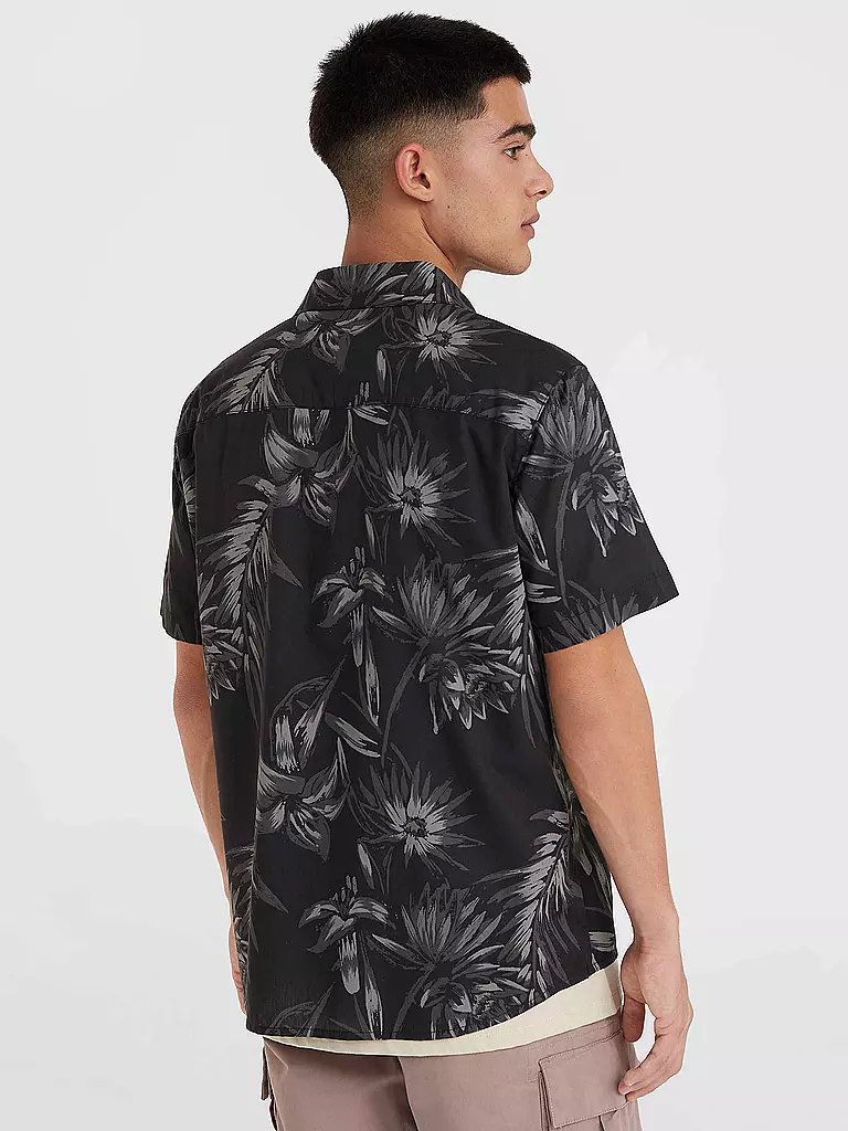 O'NEILL | Herren Beachhemd Mix and Match Floral | Negro