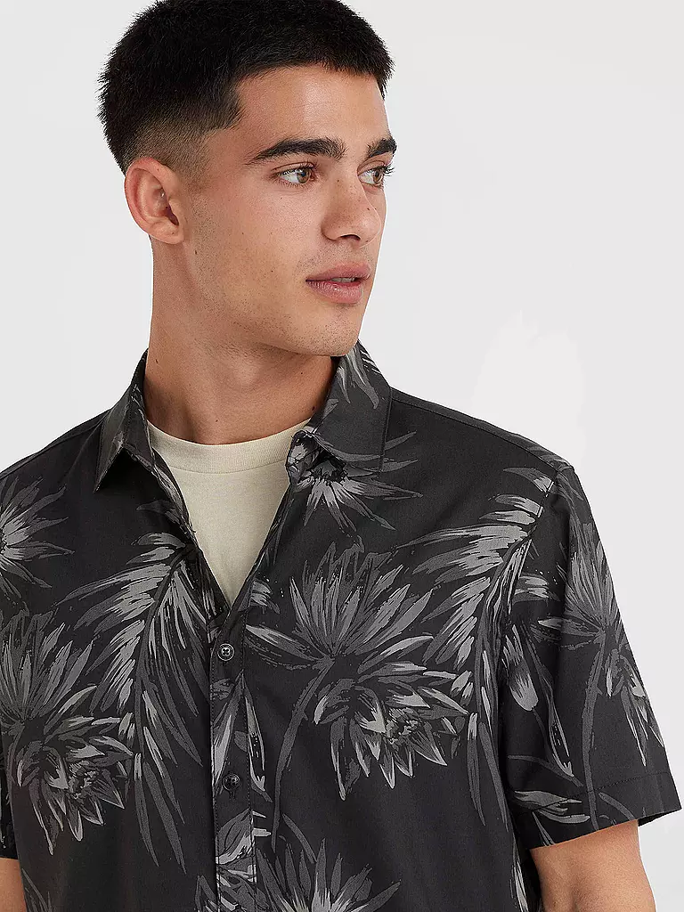 O'NEILL | Herren Beachhemd Mix and Match Floral | Negro