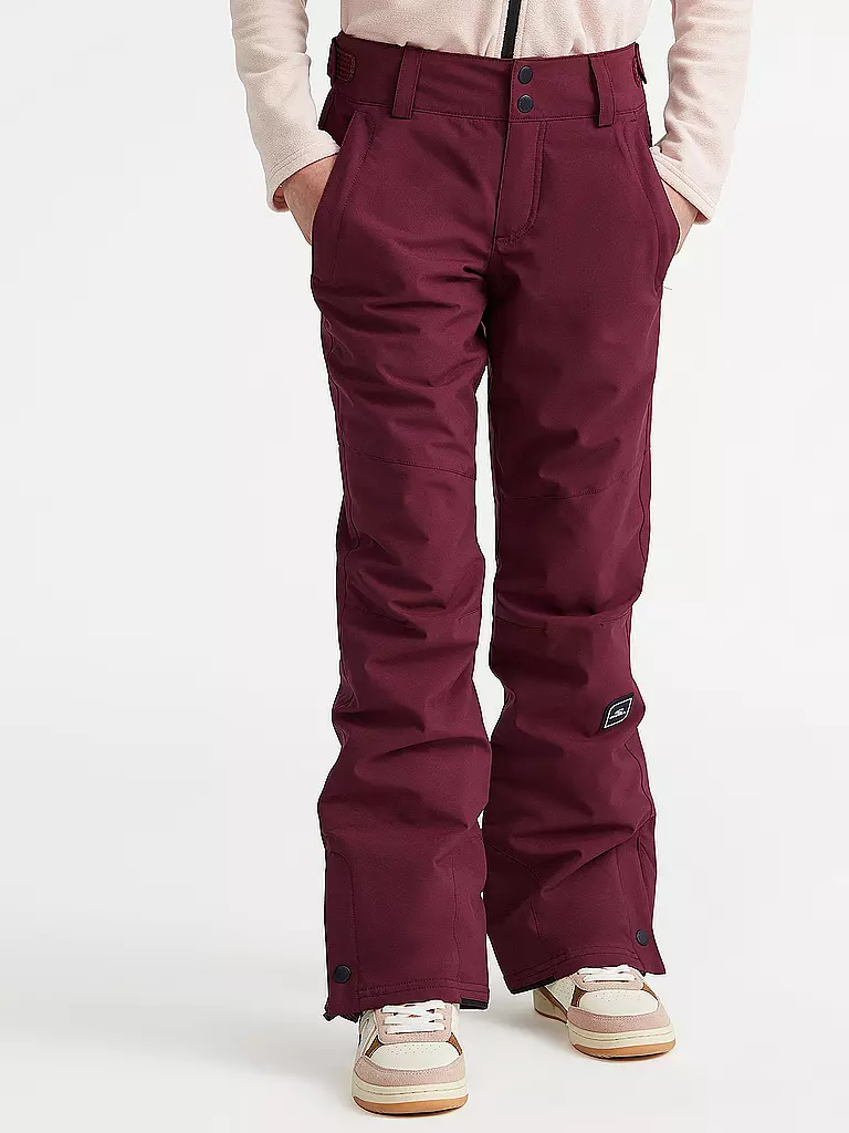 O'NEILL | Mädchen Snowboadhose Star | Rojo oscuro