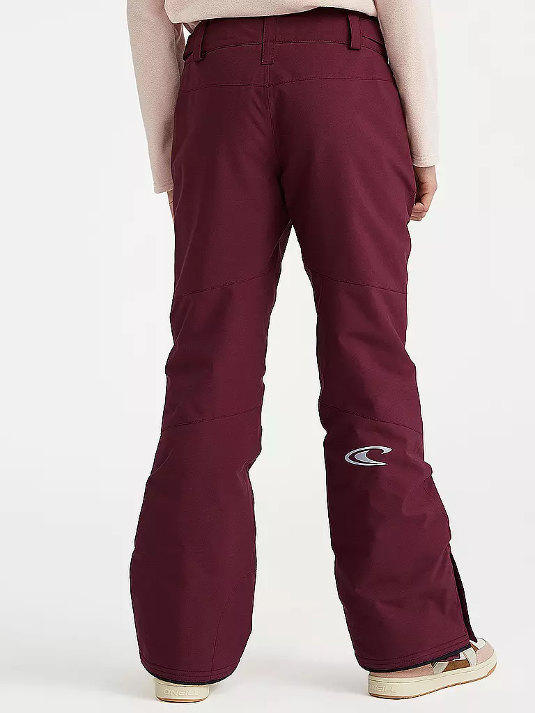 O'NEILL | Mädchen Snowboadhose Star | Rojo oscuro