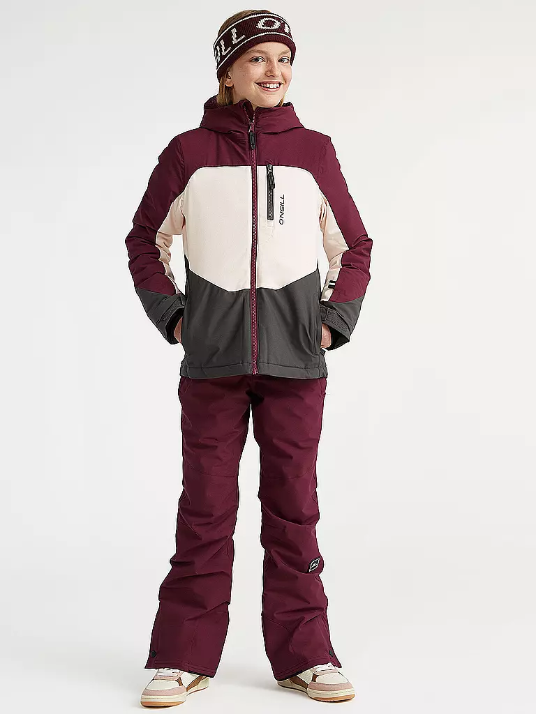 O'NEILL | Mädchen Snowboadhose Star | Rojo oscuro