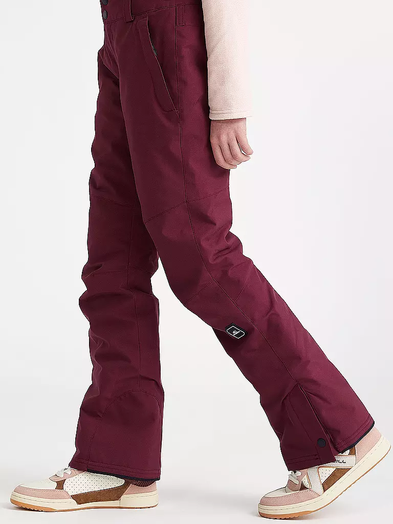 O'NEILL | Mädchen Snowboadhose Star | Rojo oscuro