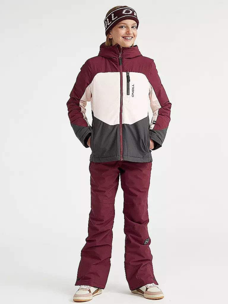 O'NEILL | Mädchen Snowboardjacke Carbonite | Rojo oscuro