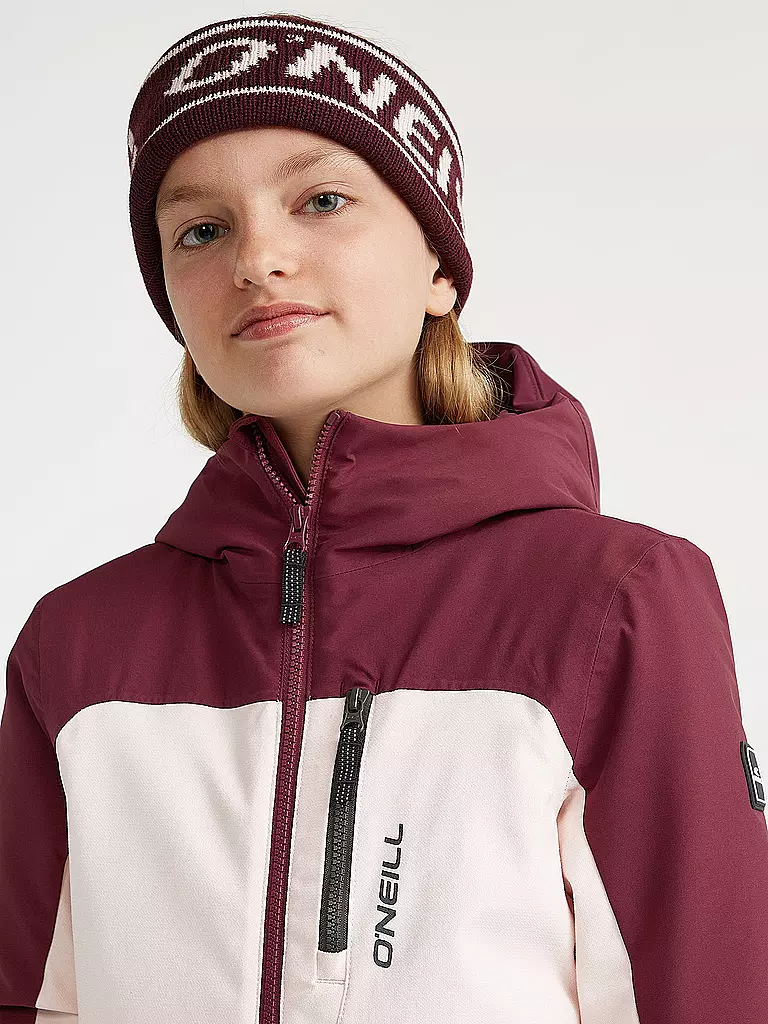 O'NEILL | Mädchen Snowboardjacke Carbonite | Rojo oscuro
