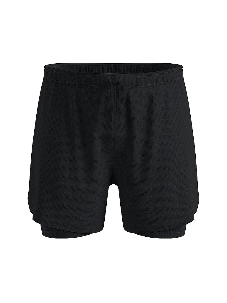 Pantalones cortos de running para hombre Zeroweight 5inch 2in1 negro S