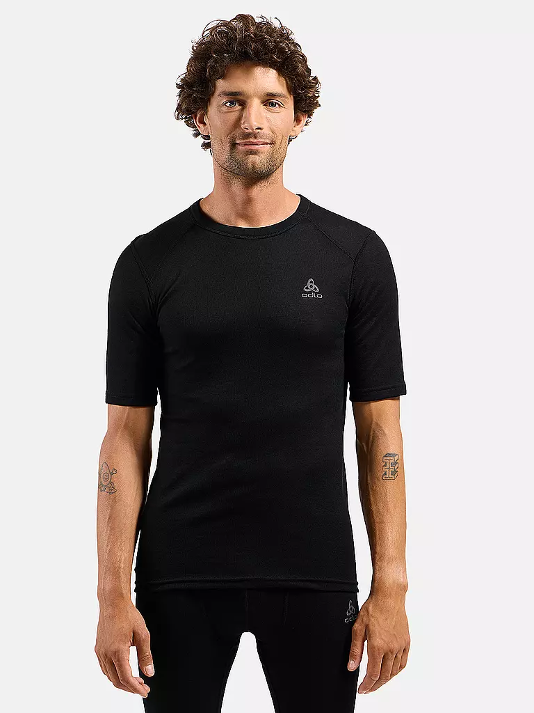 ODLO | Camiseta de hombre Active Warm Eco con cuello redondo | 