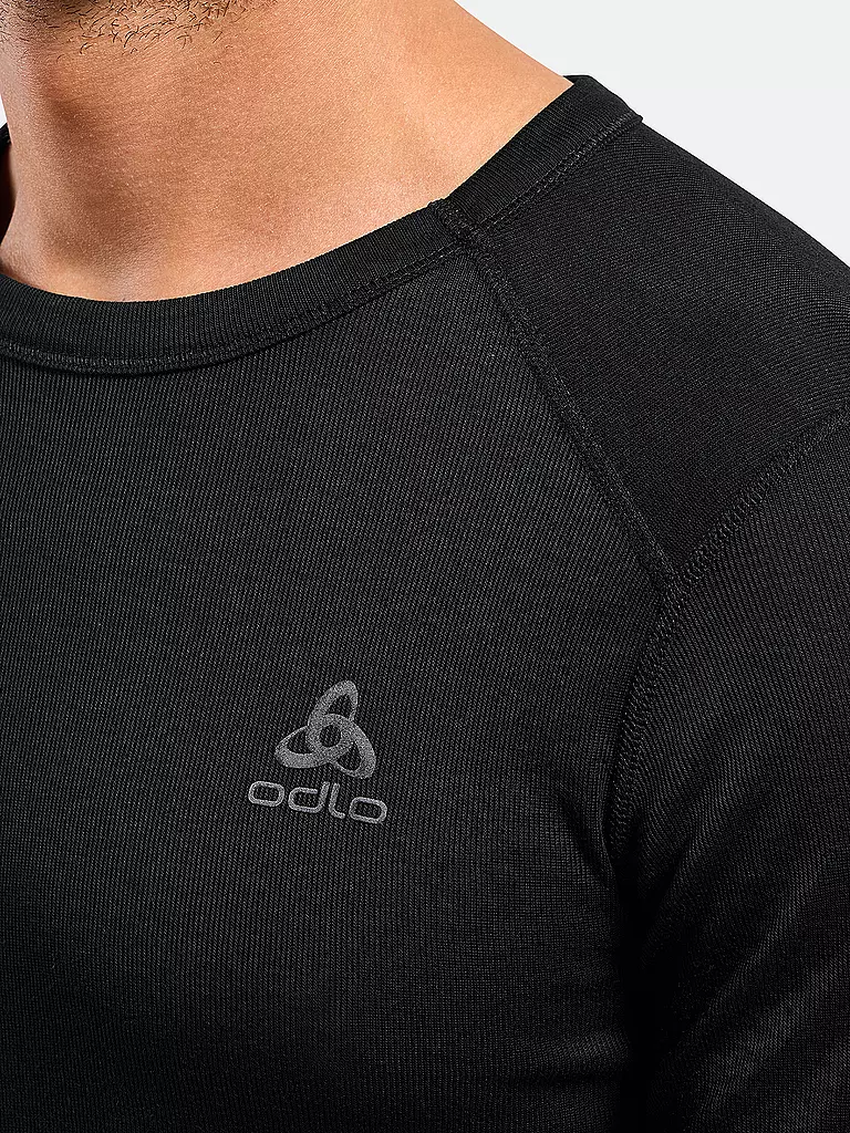 ODLO | Camiseta de hombre Active Warm Eco con cuello redondo | 