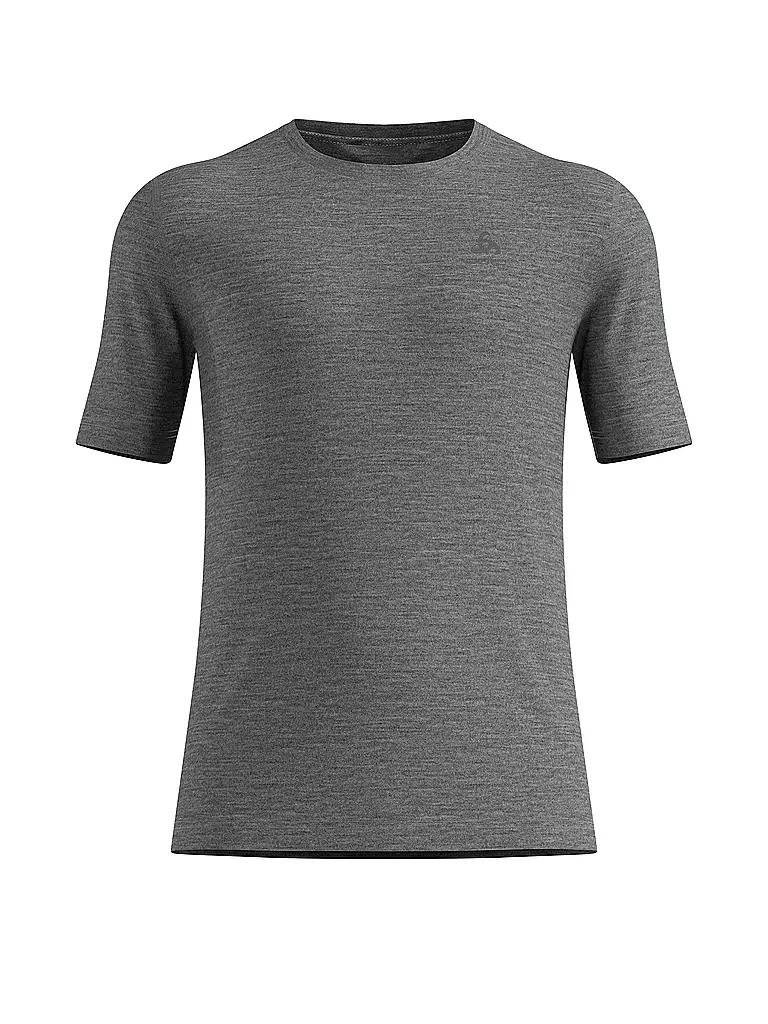 ODLO | Camiseta de hombre Merino 200 | Gris claro