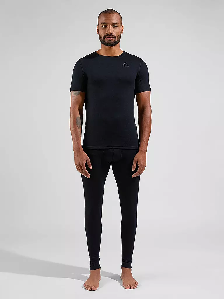 ODLO | Camiseta de hombre Merino 200 | Negro