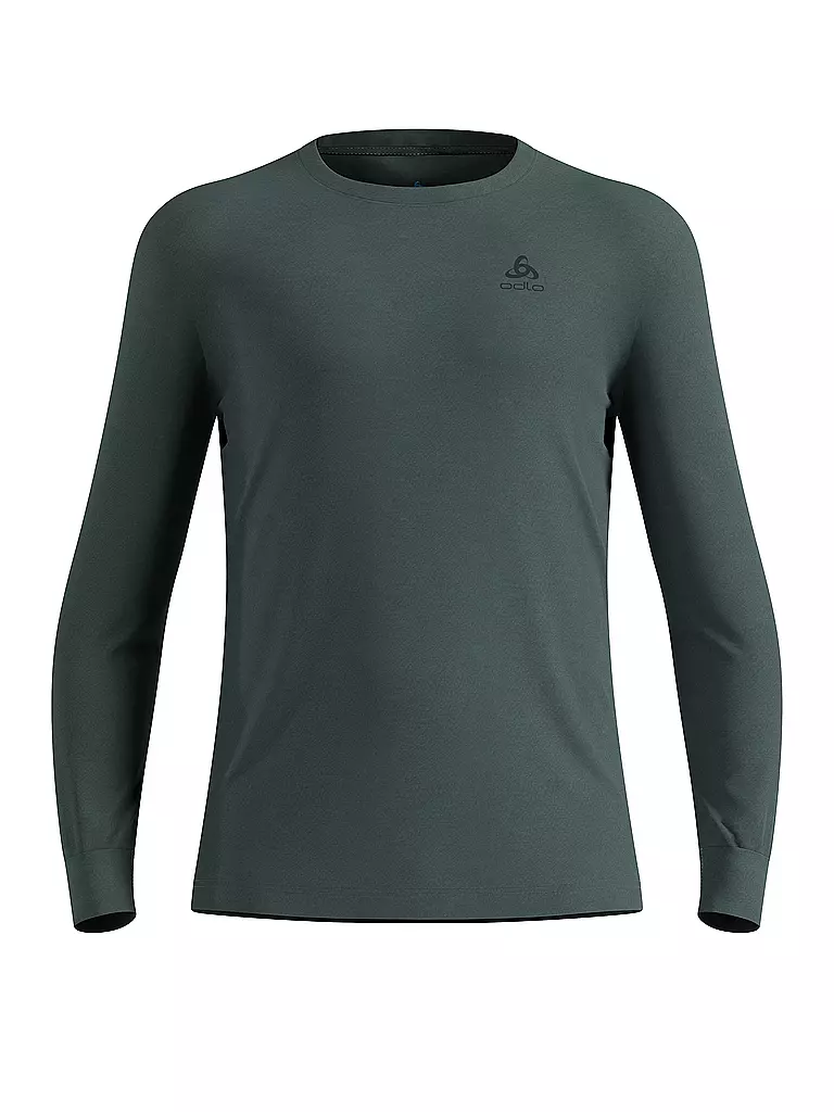 ODLO | Camiseta de mujer Merino 200 | Verde oscuro