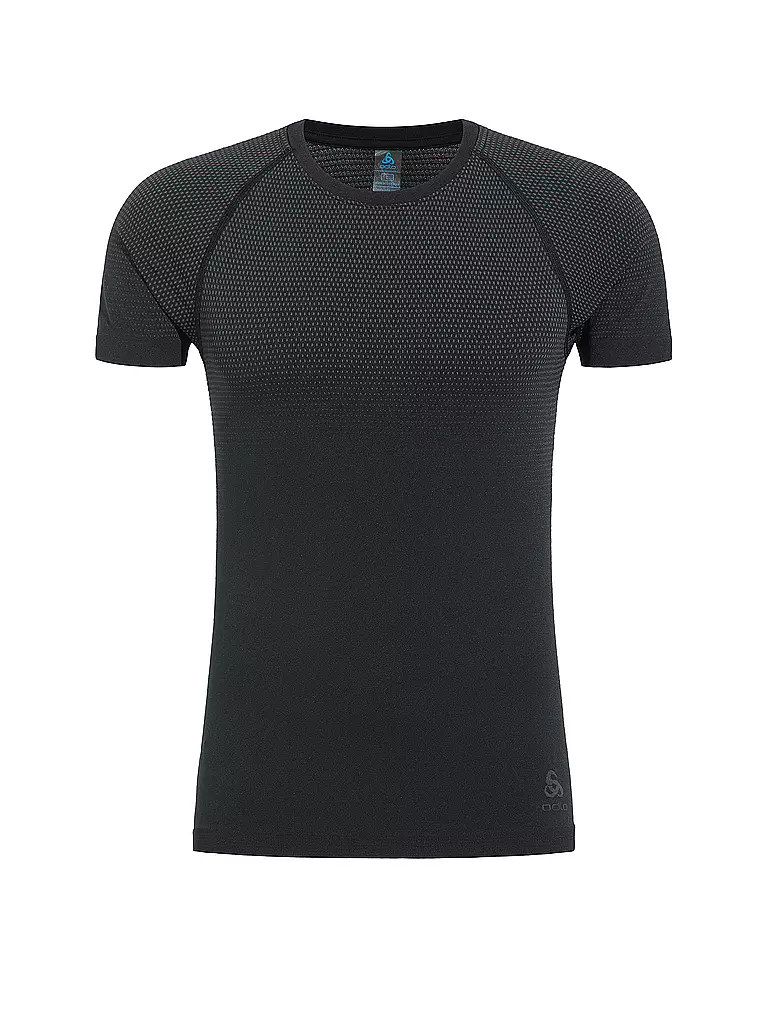 ODLO | Camiseta de Ropa Interior Deportiva Ligera Performance para Hombre | Negro
