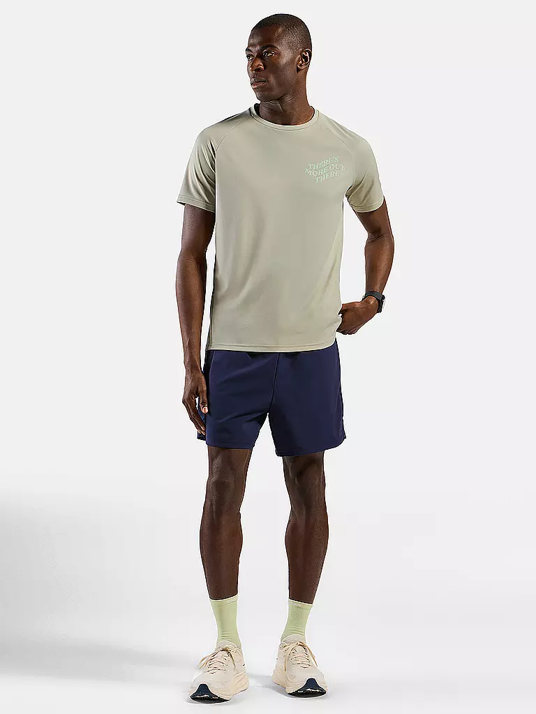 ODLO | Camiseta de running para hombre Essential Print | Beige