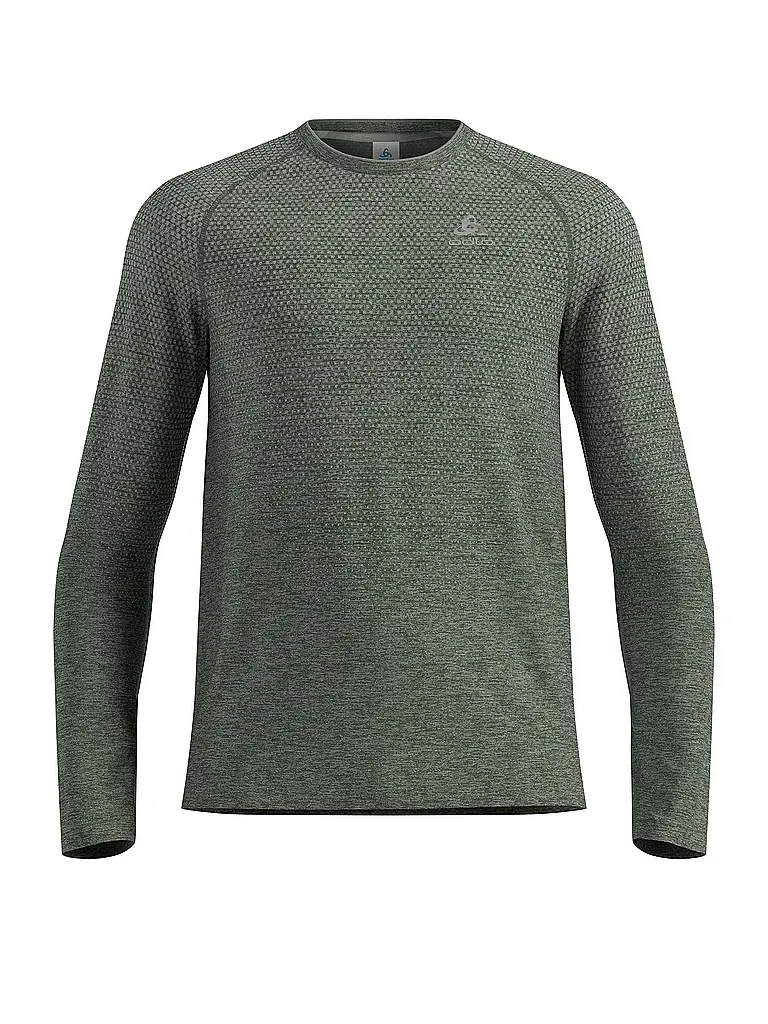 ODLO | Camiseta de running para hombre Essentials Seamless | Oliva