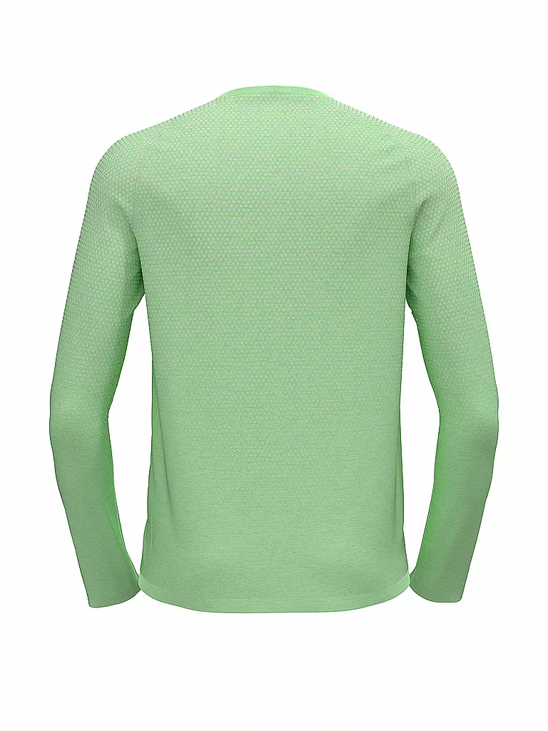 ODLO | Camiseta de running para hombre Essentials Seamless | Verde claro