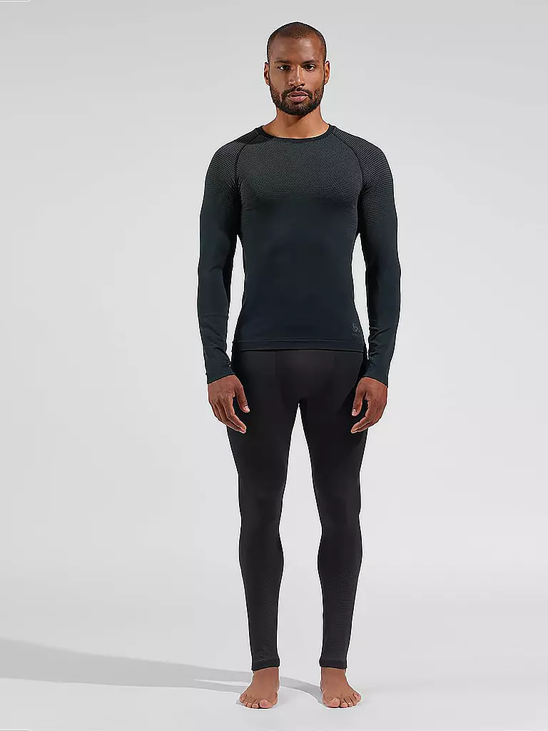 ODLO | Camiseta de running para hombre Performance Light Base Layer | Negro